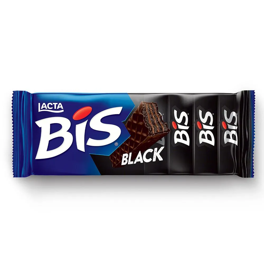 Chocolate BIS Lacta Black ao Leite 100,8g