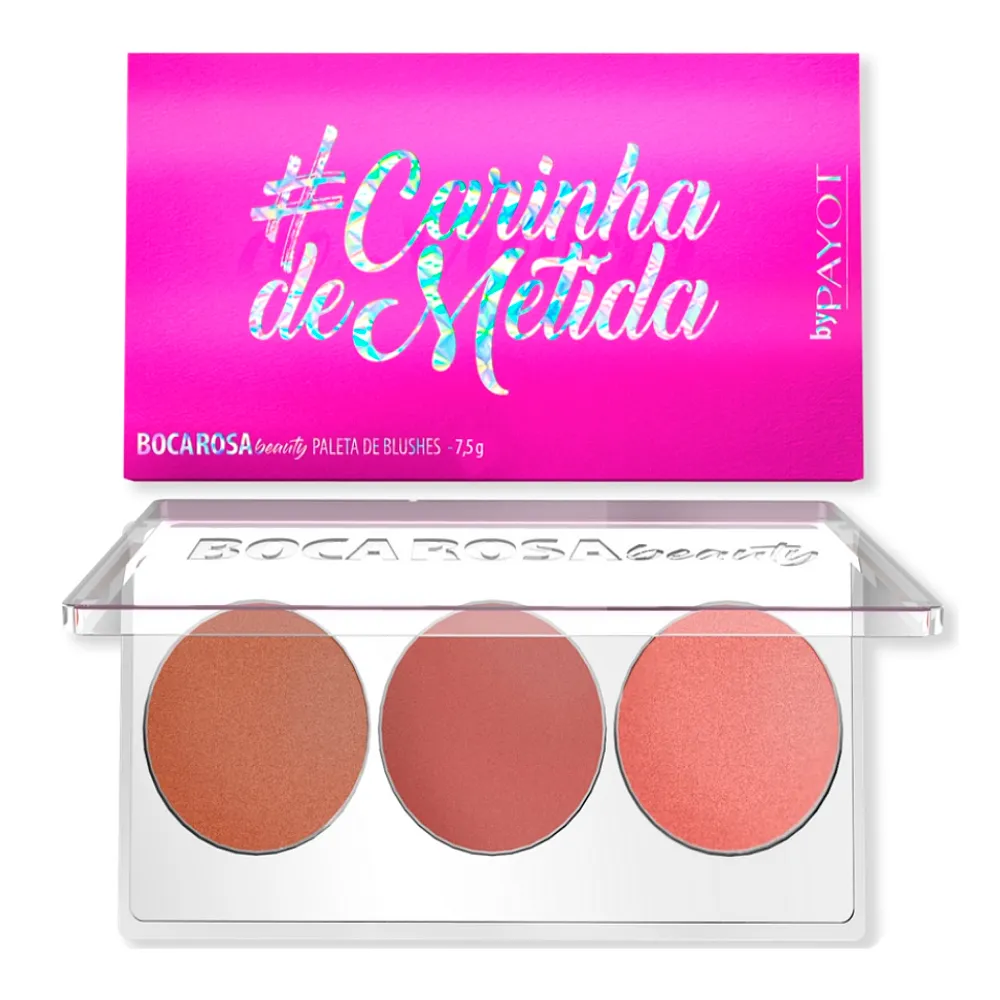 Paleta de Blush Payot Boca Rosa Beauty Carinha de Metida com 7,5g