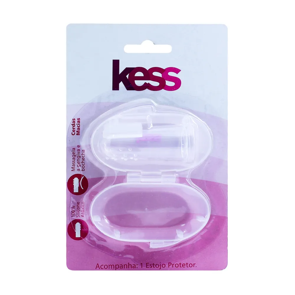 Escova Dental Infantil Kess Massageadora Para Bebê