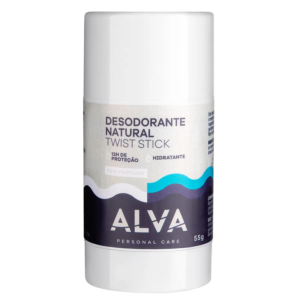 Desodorante Alva Sem Perfume Stick 55g