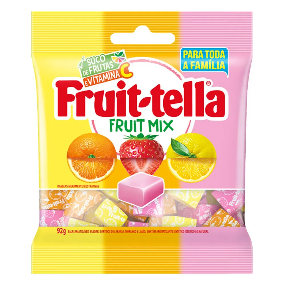 Bala Fruit-Tella Fruint Mix Frente