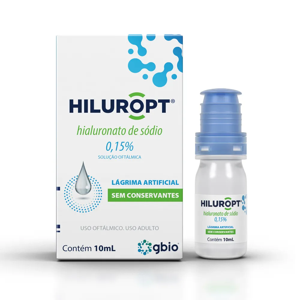 Hiluropt 1,5mg/ml Solução Oftálmica 10ml