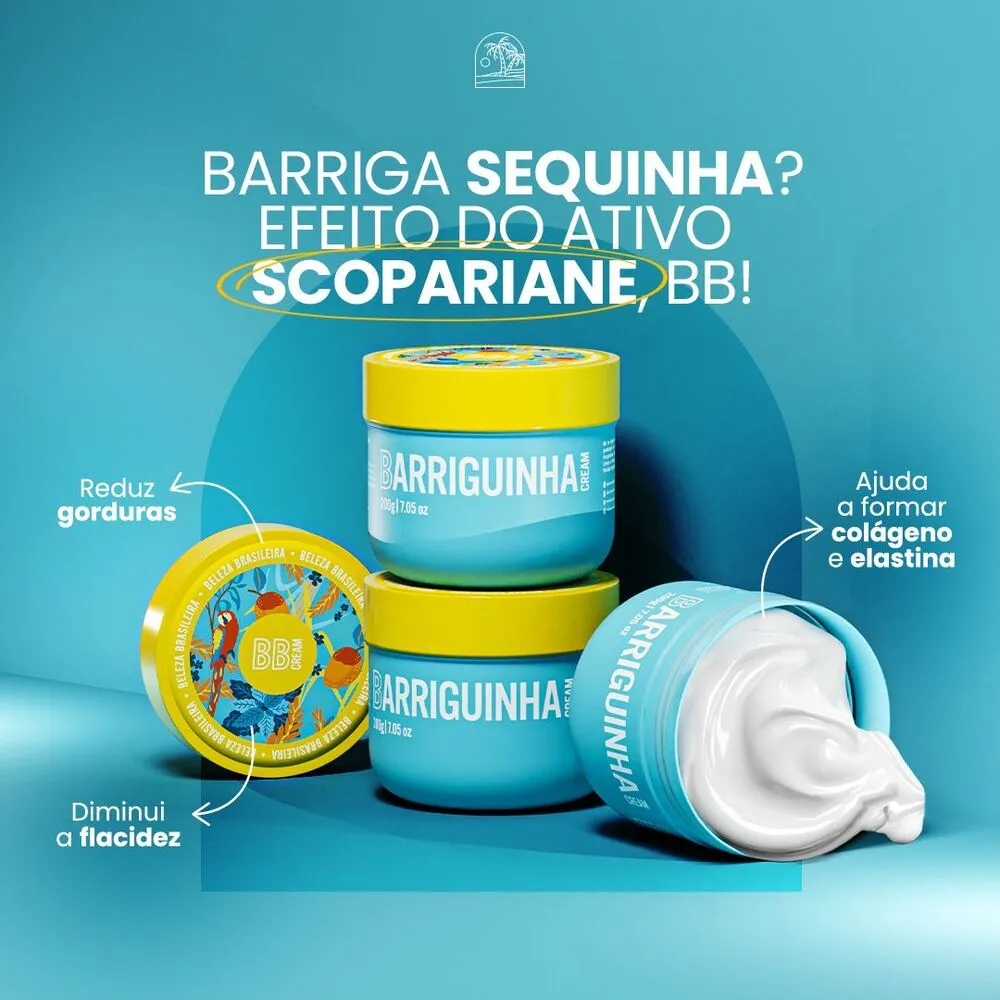 Barriguinha Cream The Creams Redutor de Gordura 200g em Oferta