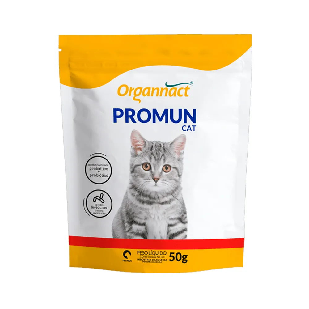 Promun Cat Organnact Suplemento Vitamínico para Gatos 50g