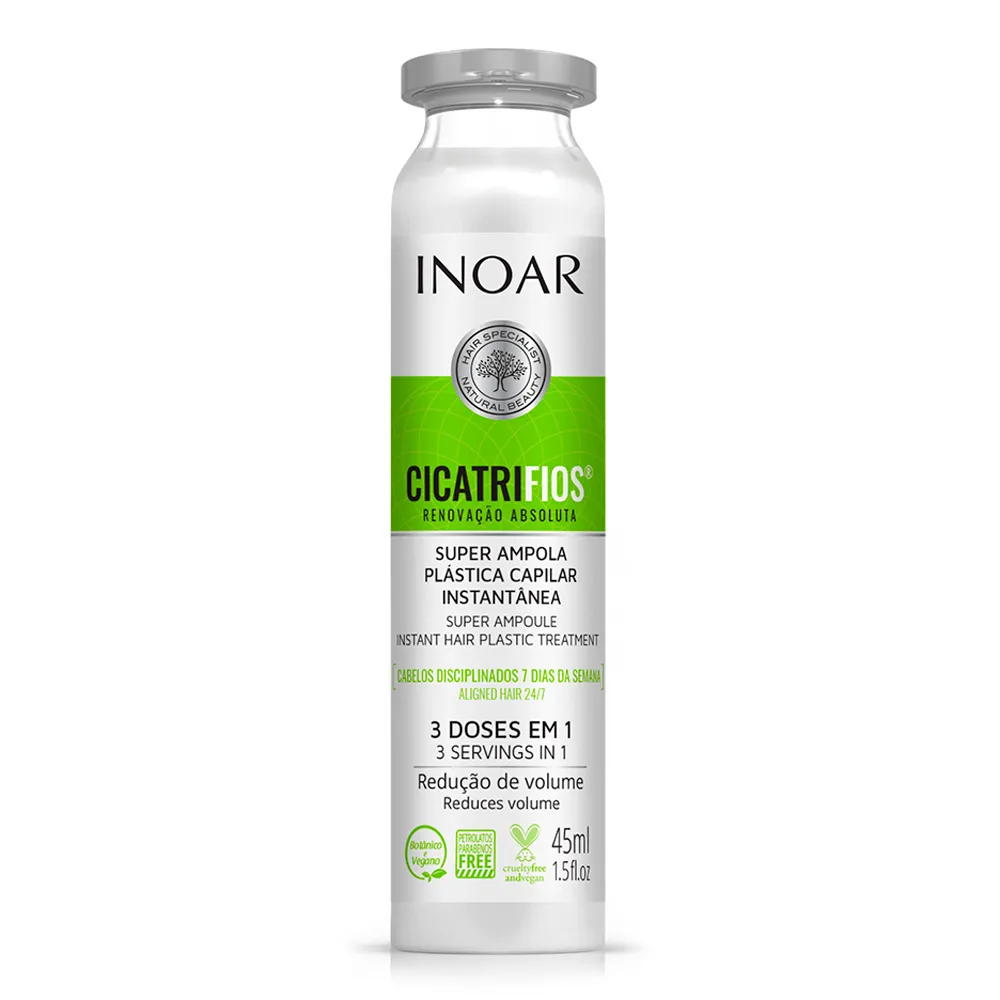 Ampola Inoar Cicatrifios Plástica Capilar Instantânea 45ml