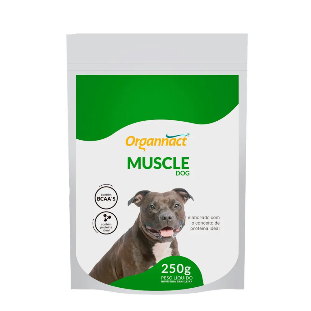 Muscle Dog Organnact Suplemento Vitamínico Para Cães 250g