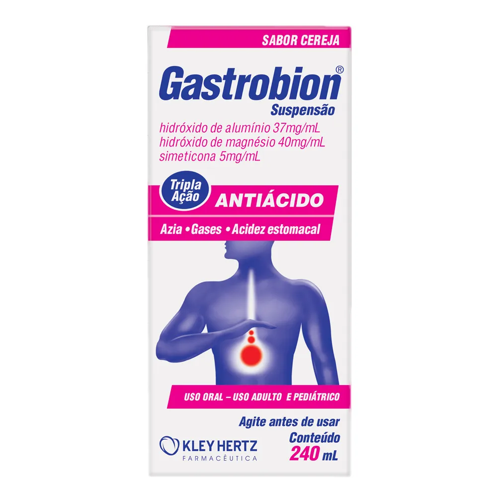 Gastrobion Suspensão Oral Sabor Cereja 240ml