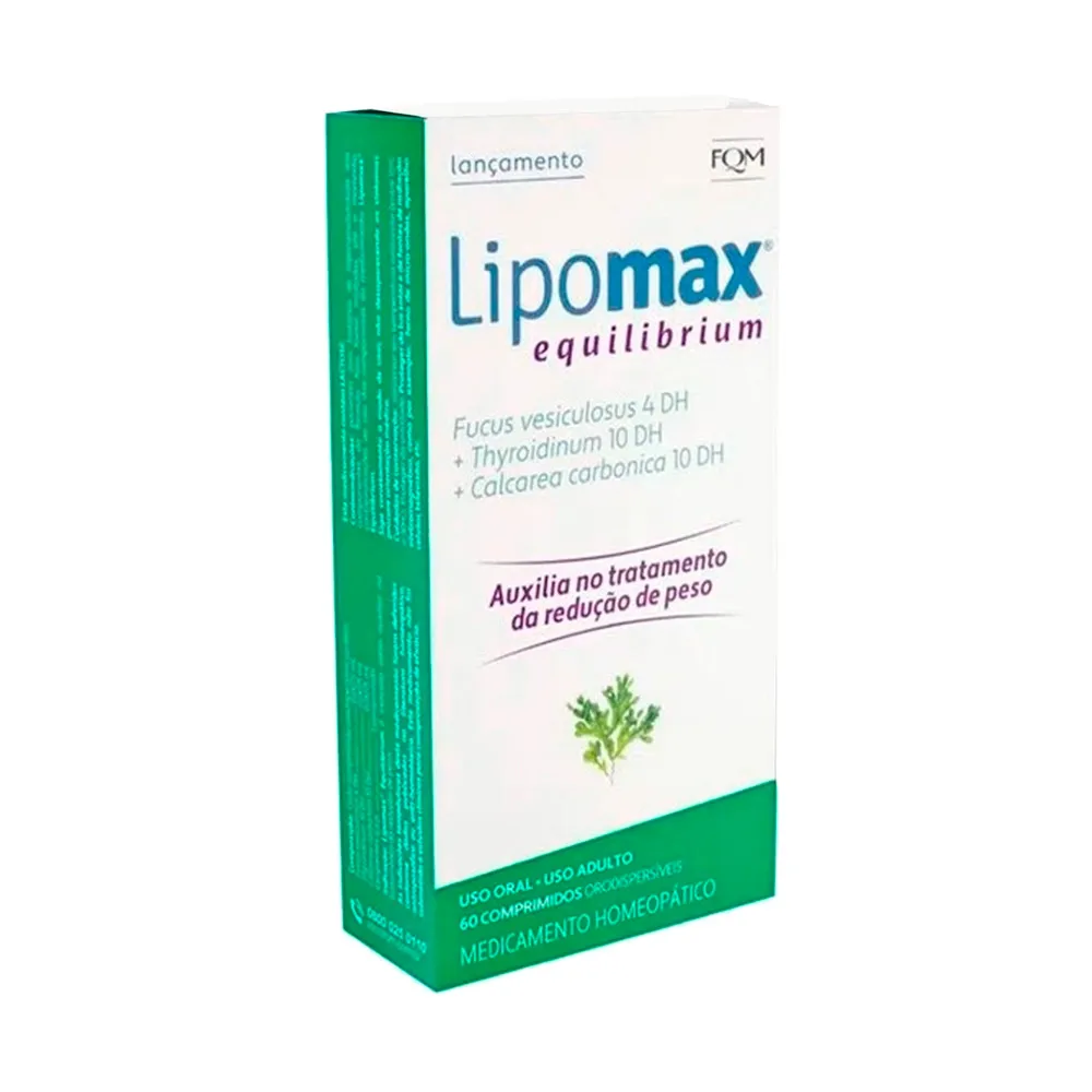 Lipomax Equilibrium 4DH Suplemento Alimentar com 60 Comprimidos