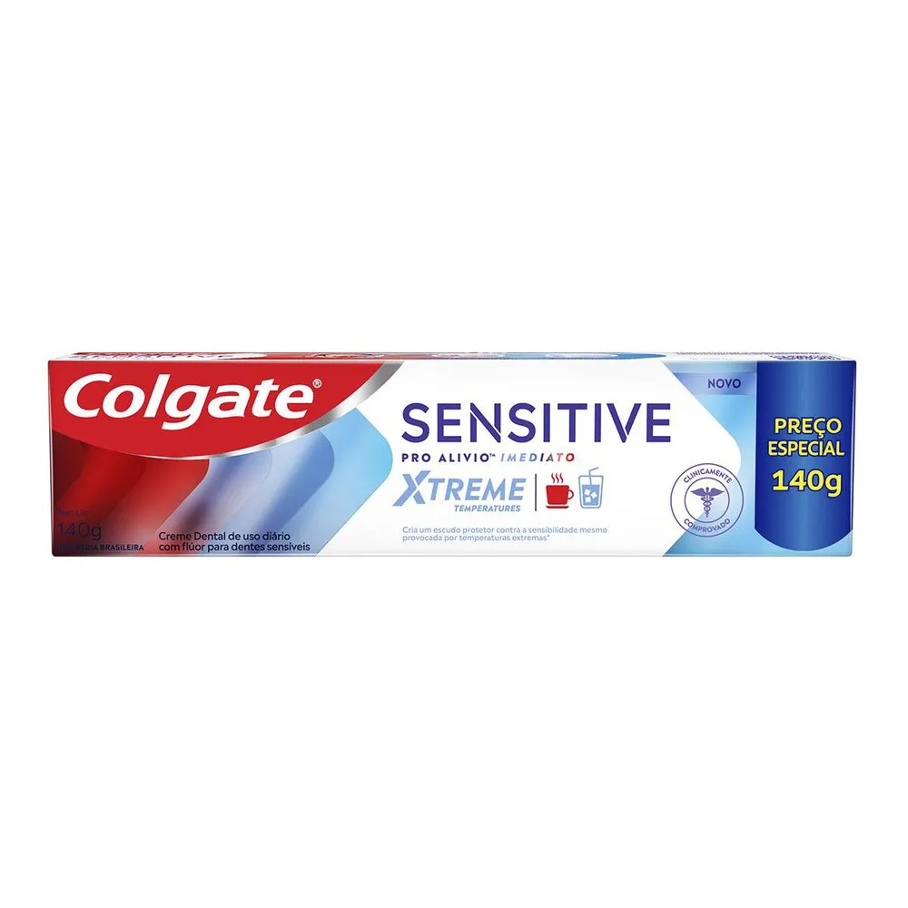 Creme Dental Colgate Sensitive Pro-Alívio Imediato Xtreme Temperatures 140g