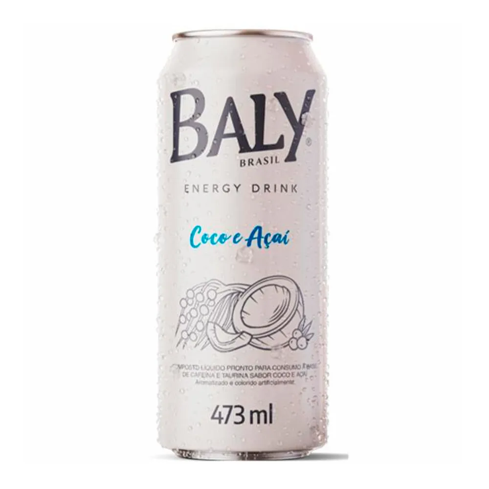 Energético Baly Coco e Açaí 473ml