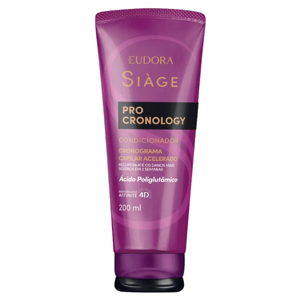 Condicionador Eudora Siáge Pro Cronology Cronograma Capilar Acelerado 200ml