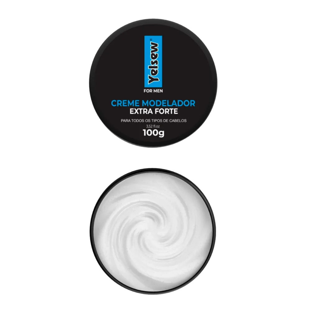 Creme Modelador Yelsew For Men Extra Forte para Todos os Tipos de