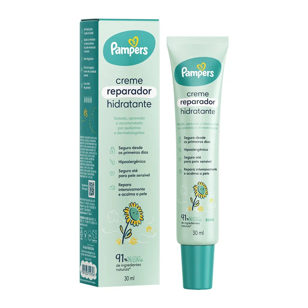 Creme Hidratante Reparador Pampers 30ml