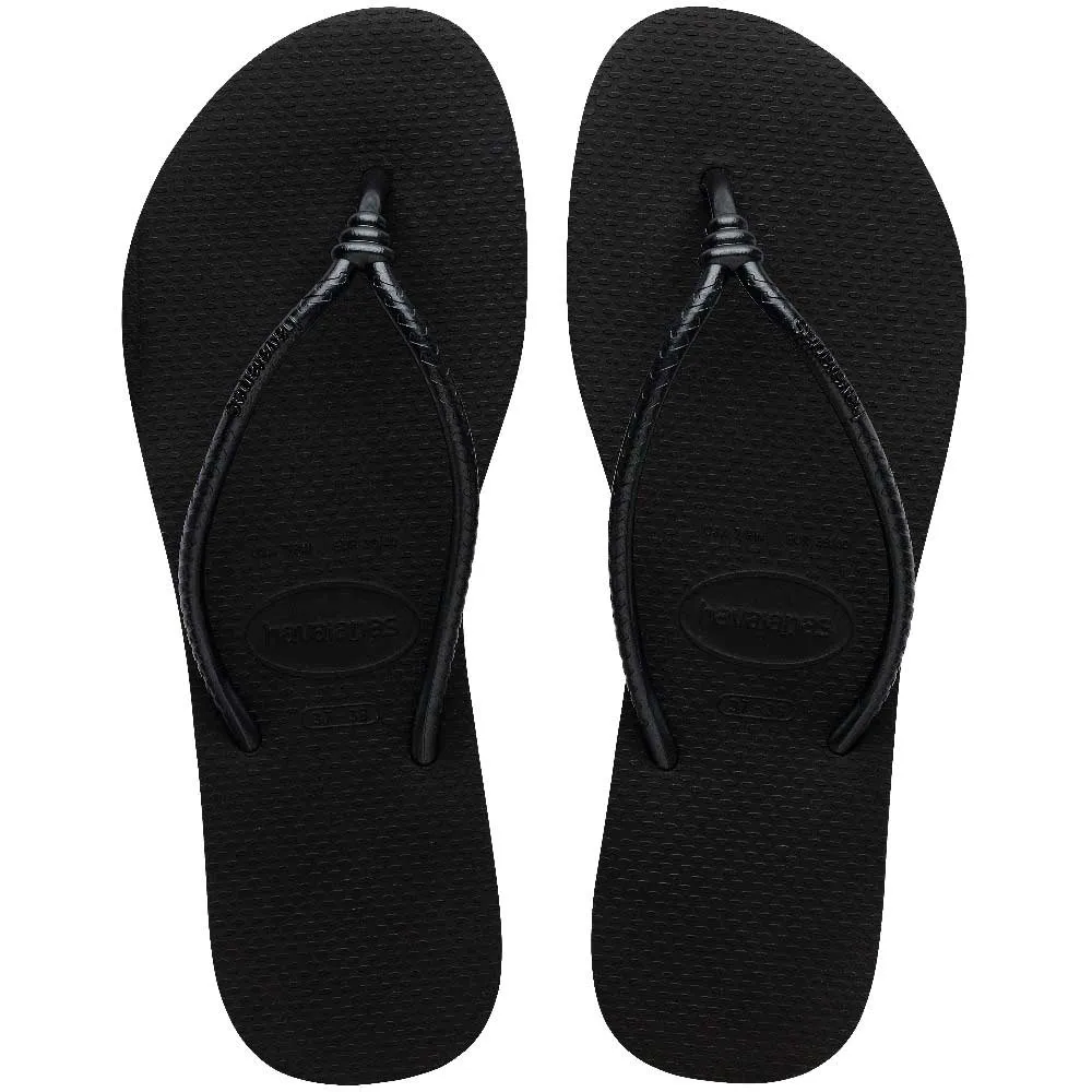 Sandália Havaianas Tube Preta 39/40 com 1 Par