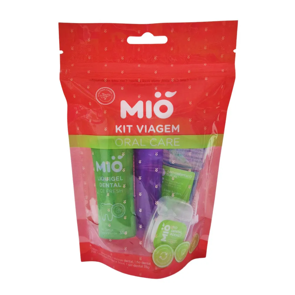Kit Higiene Bucal Mió Oral Care para Viagem