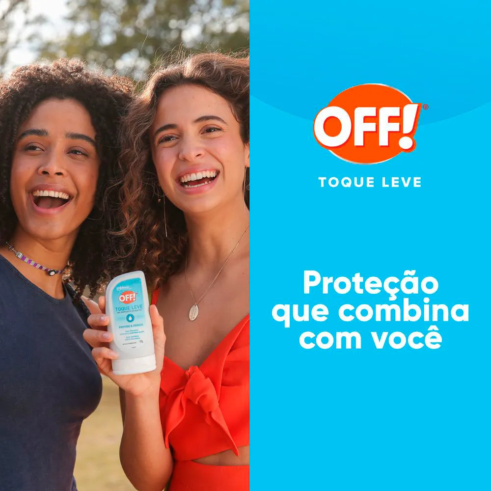 Off.com Gel Repelente de Insetos Off! Toque Leve Protege e Hidrata 100g ...