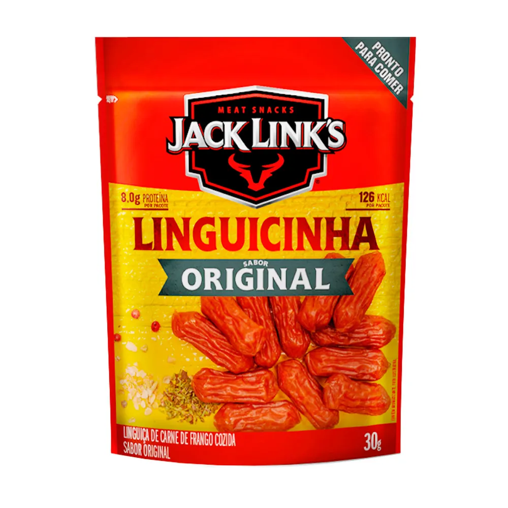 Linguicinha Jack Link's Sabor Original Sachê 30g
