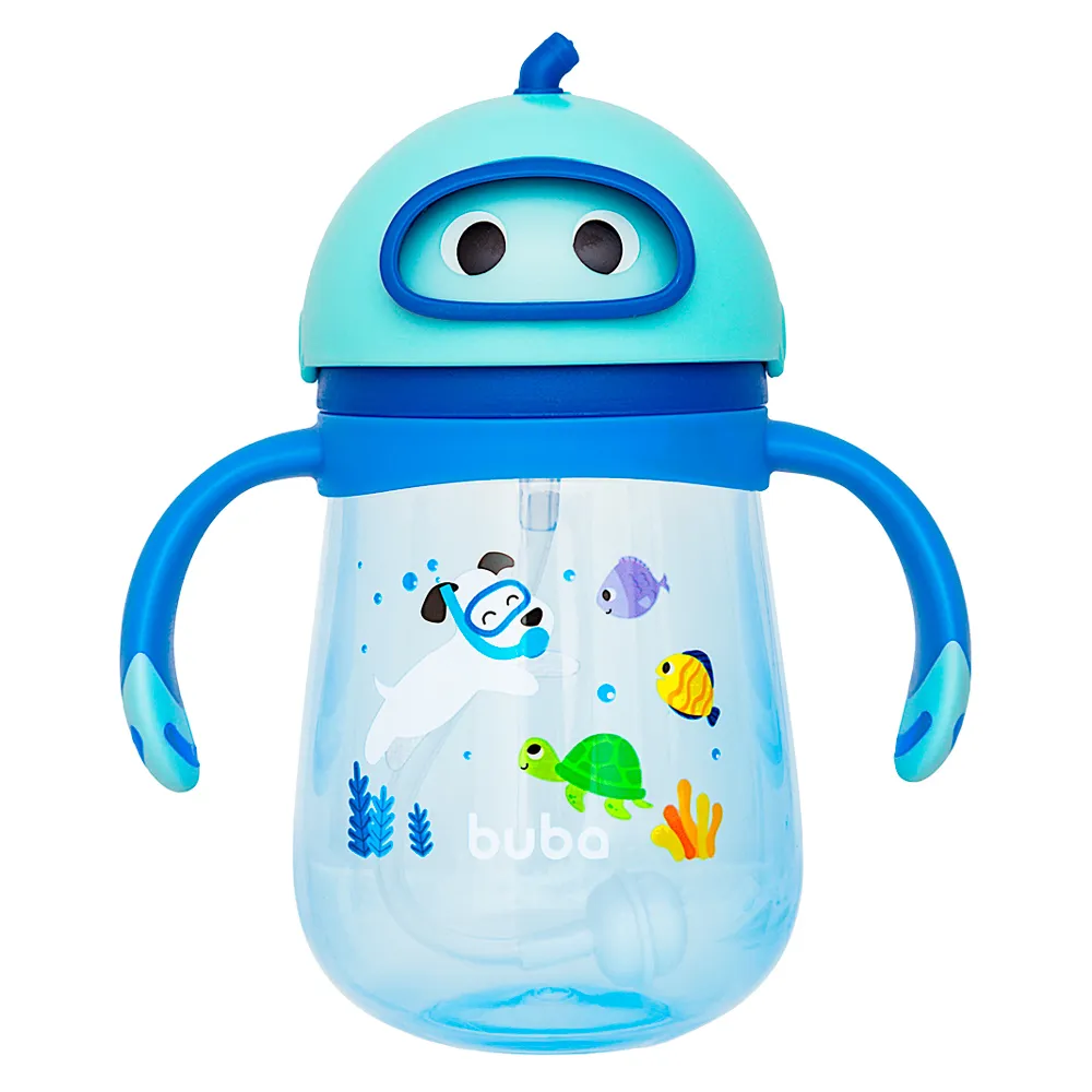 Copo Buba com Alça Mergulho 12+ Meses Azul 300ml 1