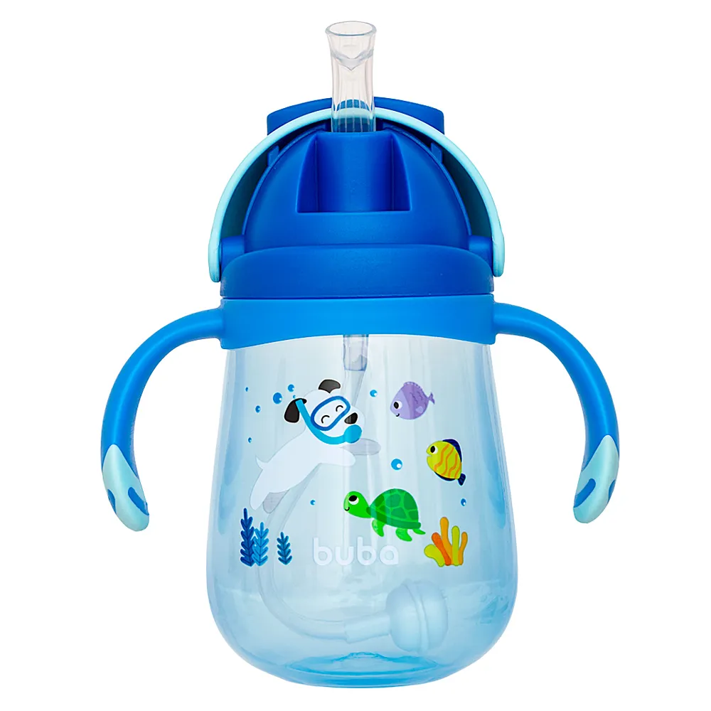 Copo Buba com Alça Mergulho 12+ Meses Azul 300ml_3