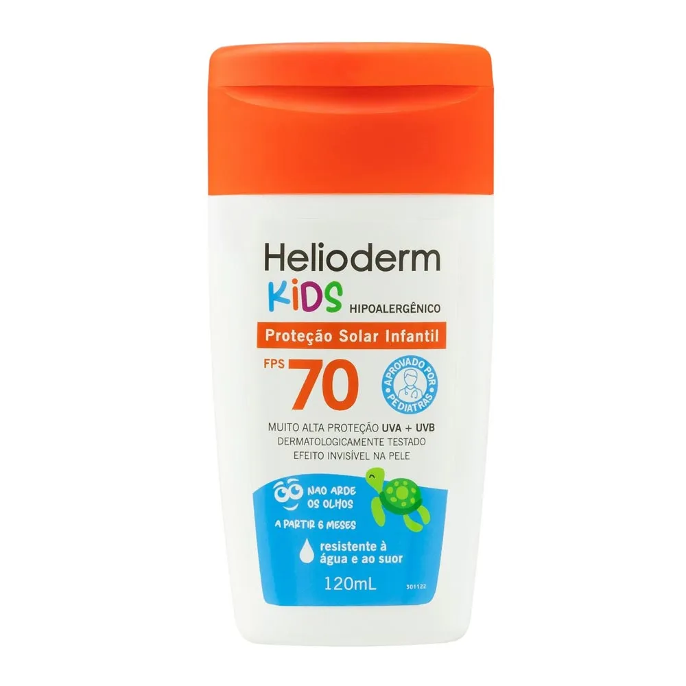HELIODERM KIDS FPS70 C/120ML