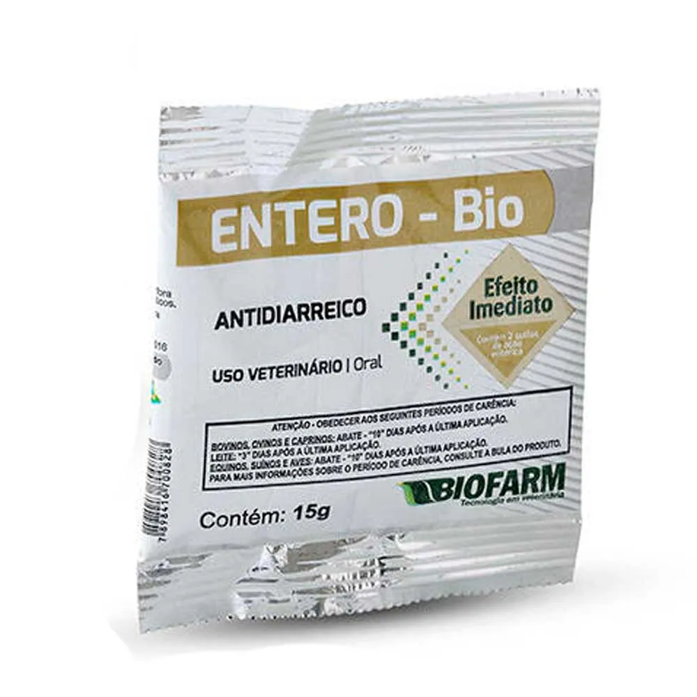 Entero Bio Biofarm Antidiarreico em Pó 15g