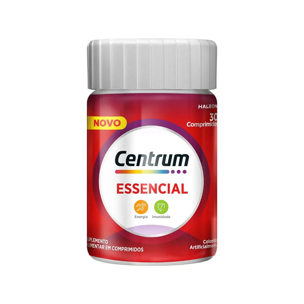 Centrum Essencial com 30 Comprimidos Frasco