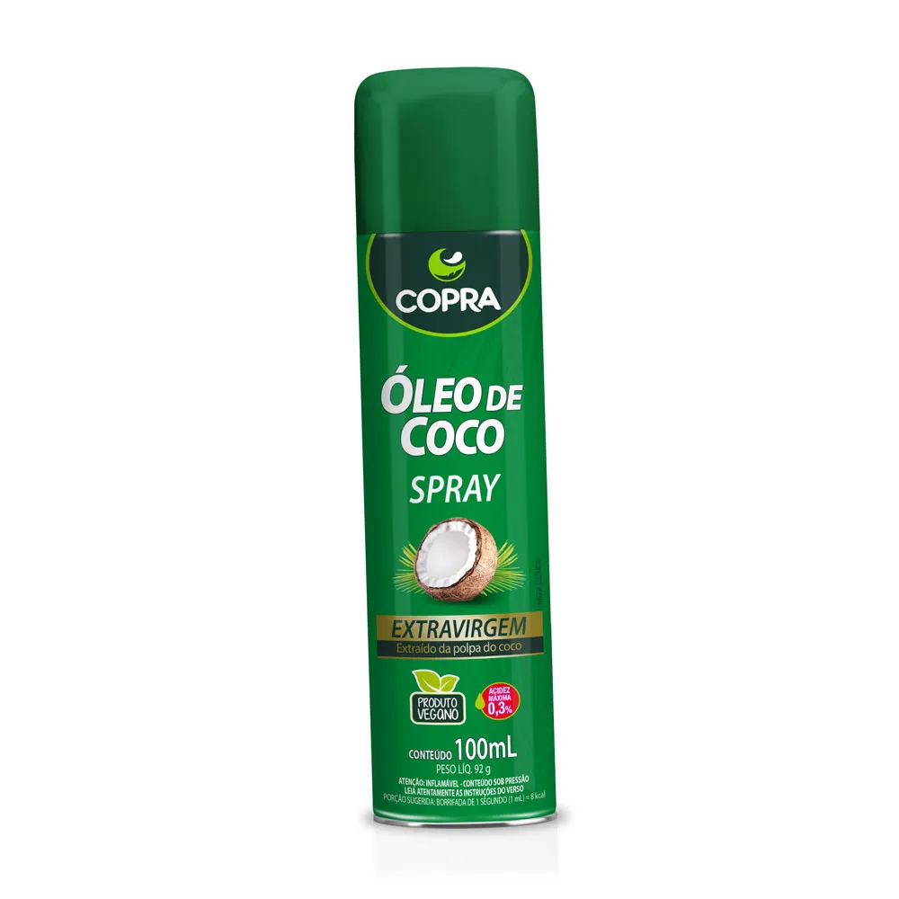 Óleo de Coco Copra Extra Virgem Spray 100ml