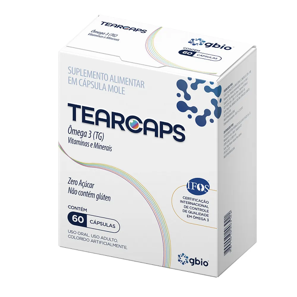 Tearcaps com 60 Cápsulas Moles Caixa