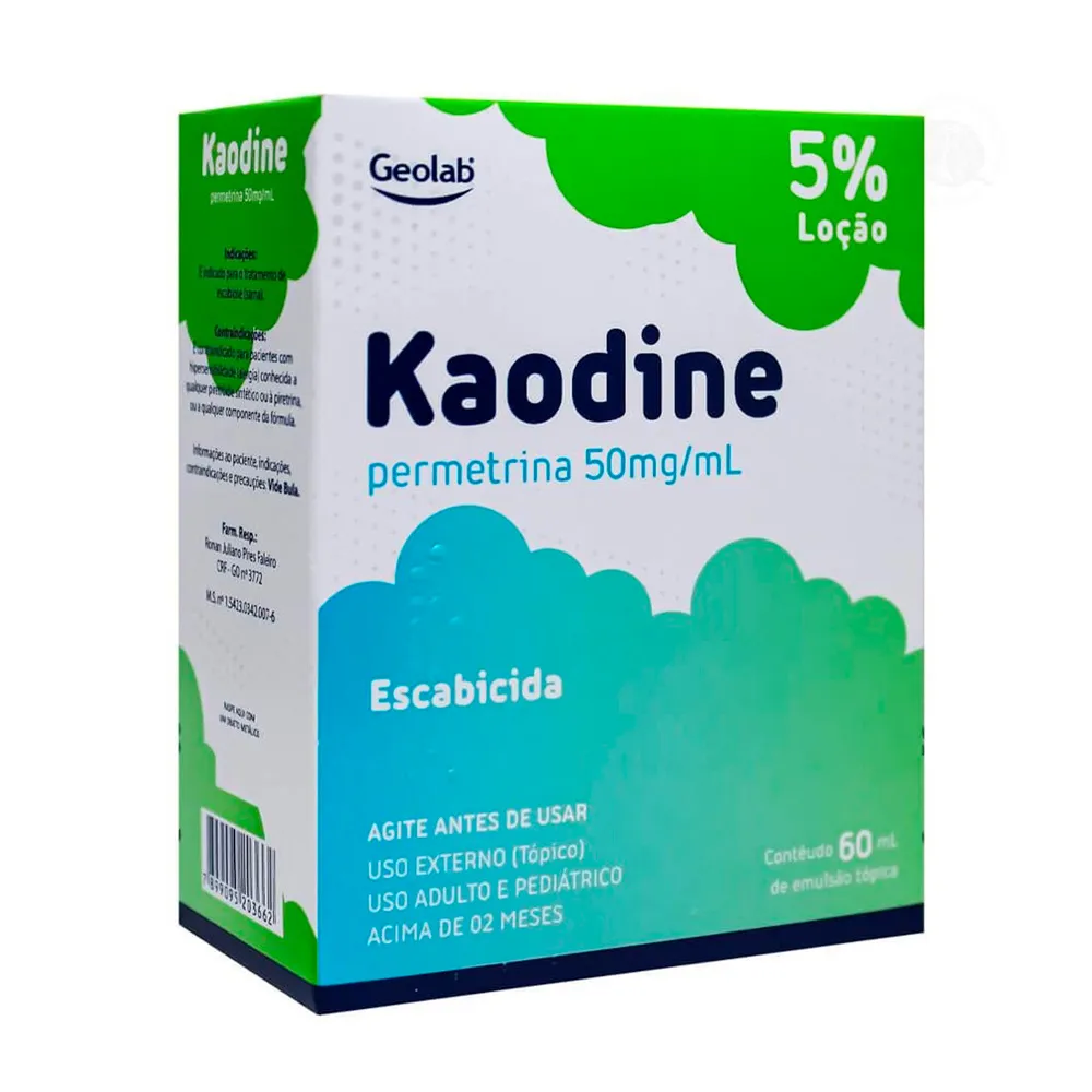 Kaodine 50mg/ml Loção com 60ml