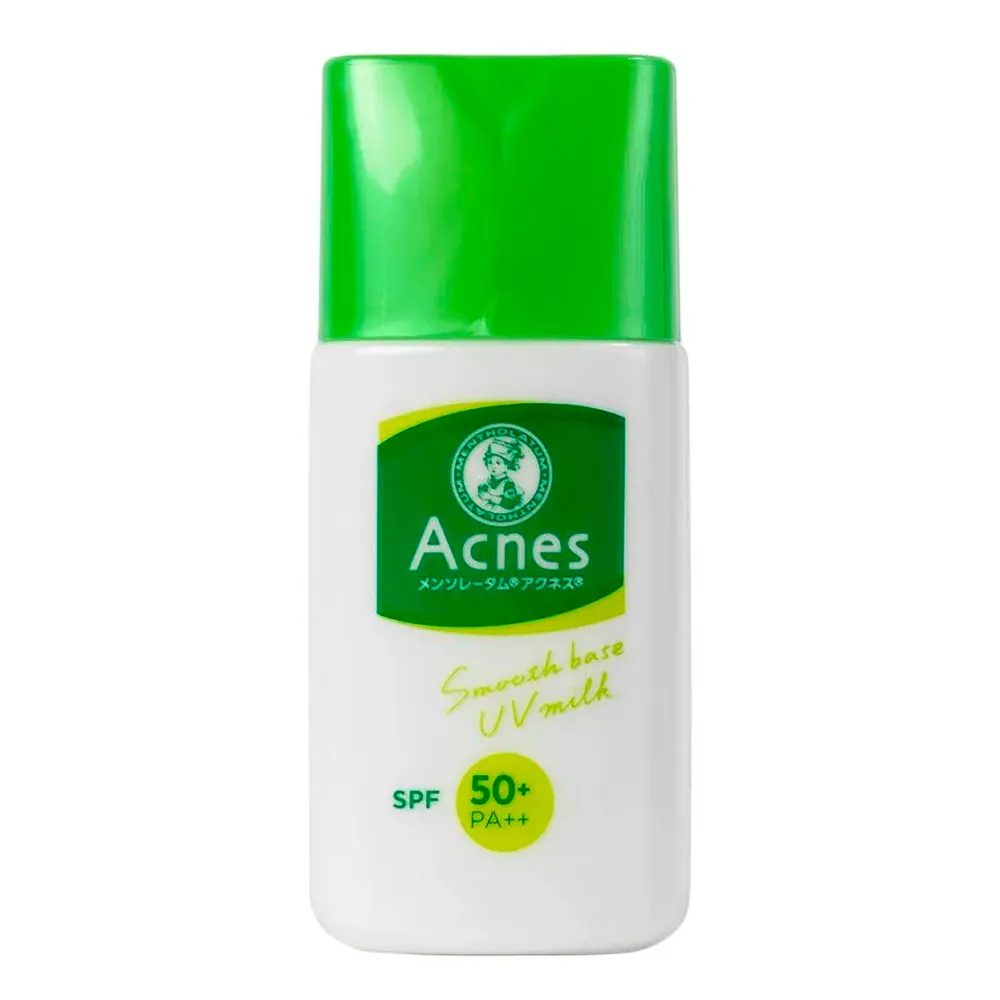 Acnes Mentholatum FPS 50+ Smooth Secativo UV Milk com Cor 30g