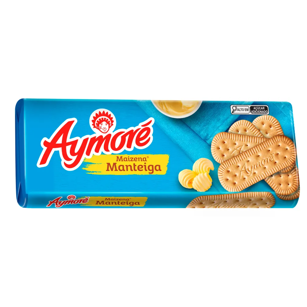 Biscoito Aymoré Maisena Manteiga 170g