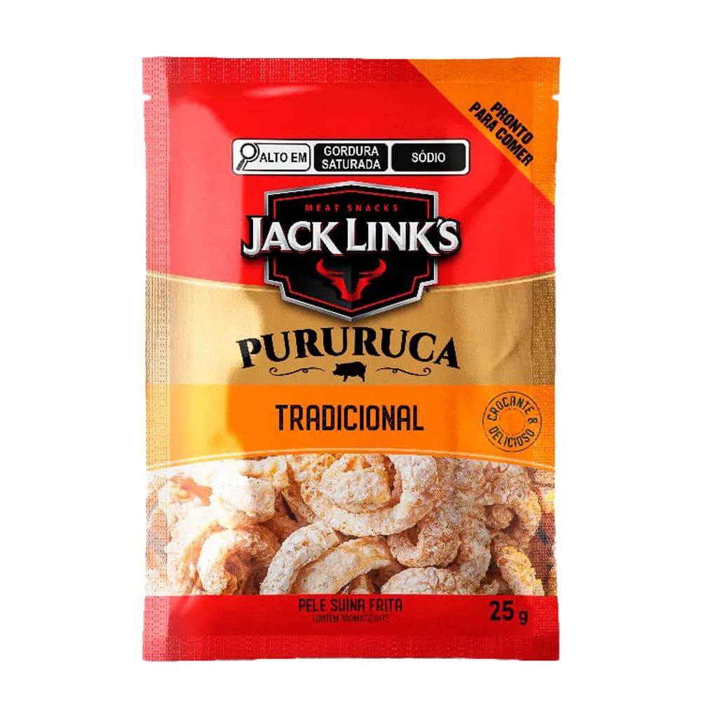 Pururuca Pronta Jack Link's Sabor Tradicional 25g