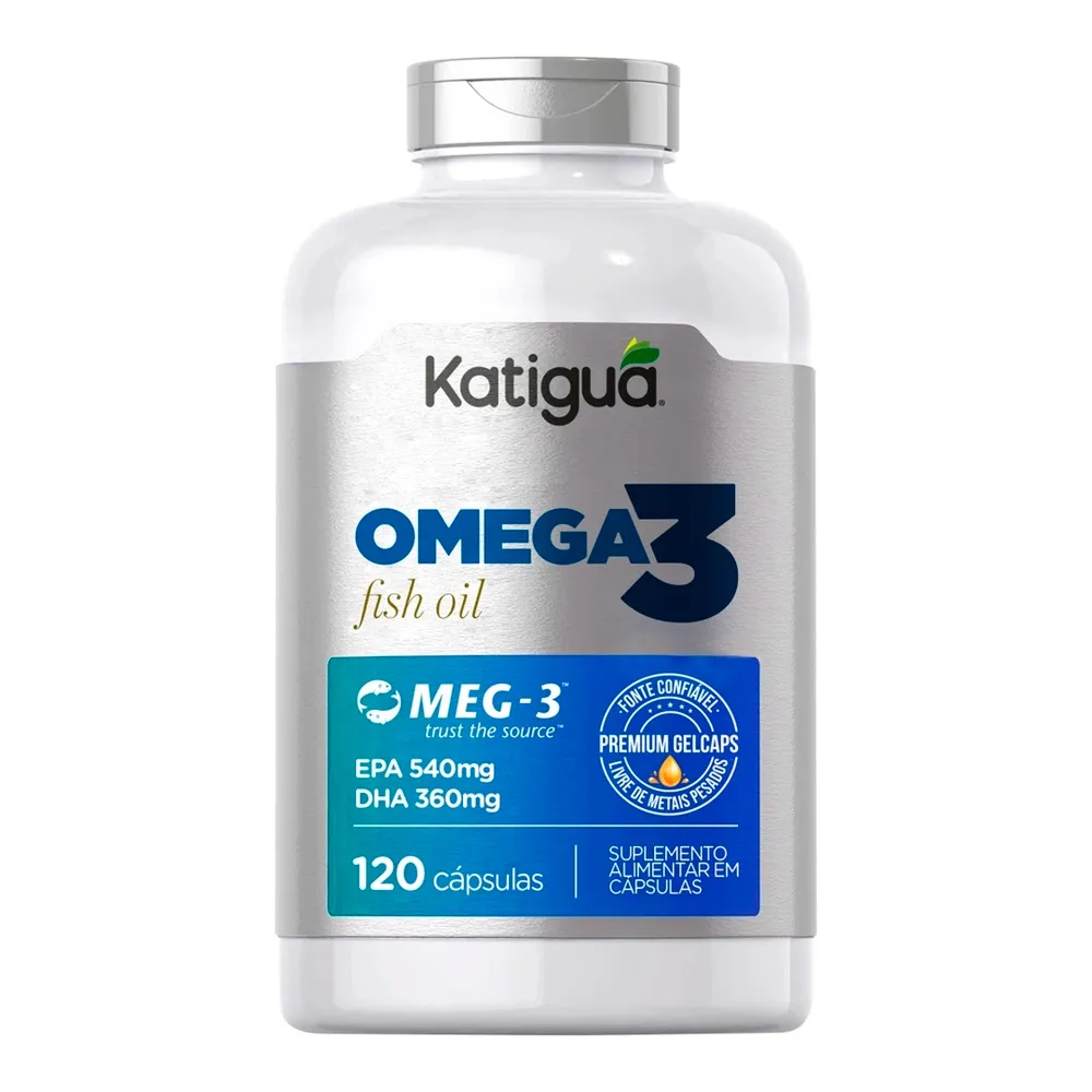 Omega 3 Meg-3 Katiguá 120 Cápsulas