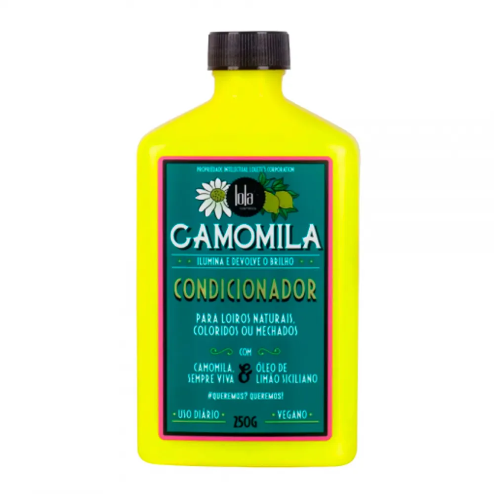 Condicionador Camomila Lola Cosmetics 250g