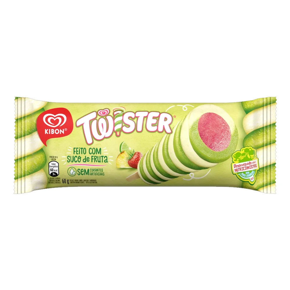 Picolé Kibon Twister