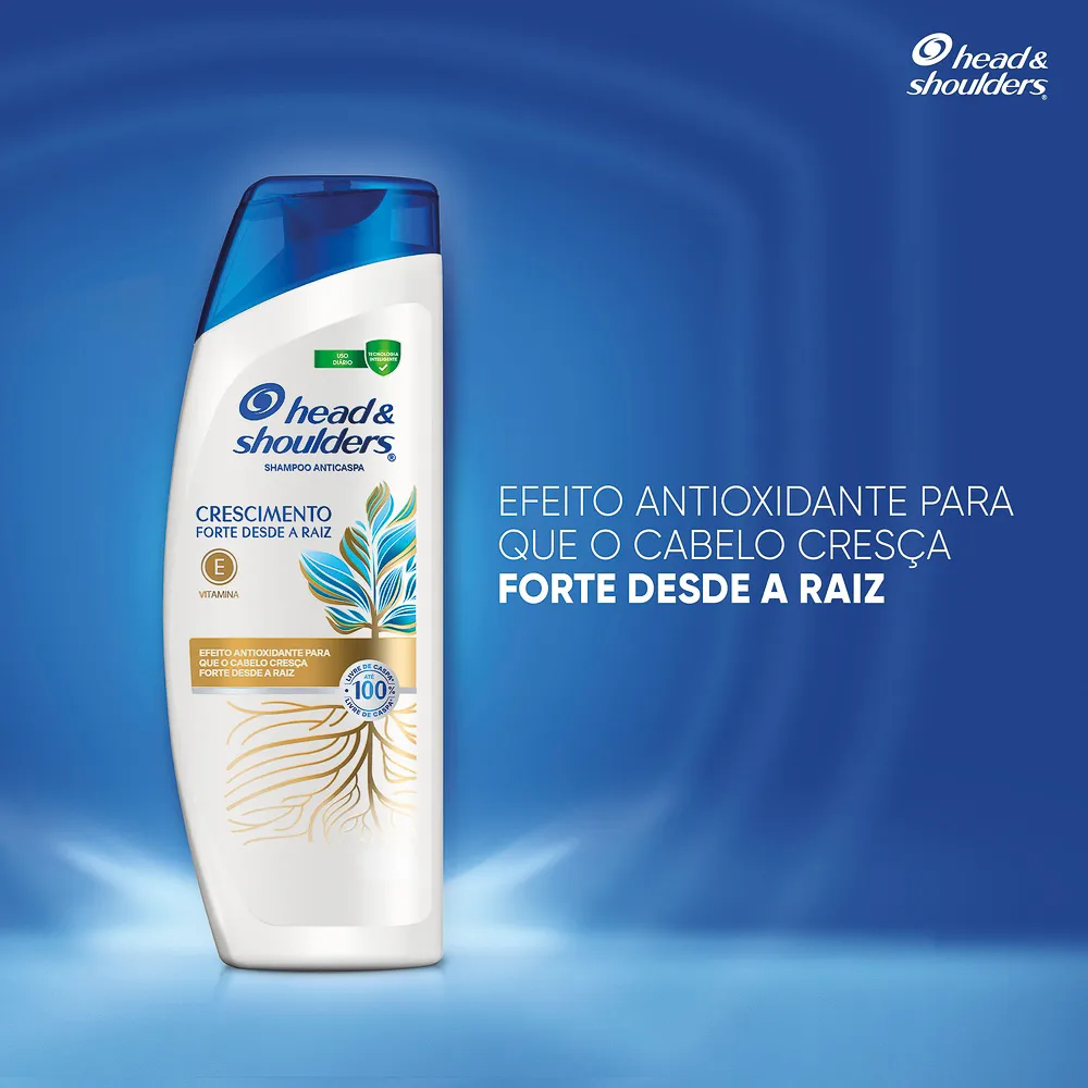 Shampoo Crescimento Forte Head & Shoulders Vitamina E 200ml