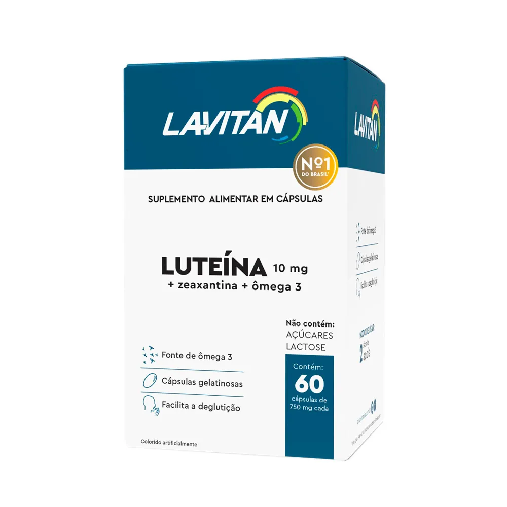 Lavitan Luteína 60 Cápsulas