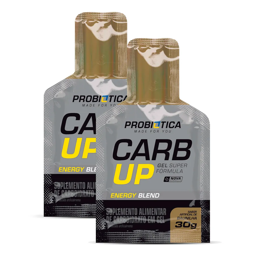 Kit 2 Carb Up Probiótica Baunilha Gel 30g