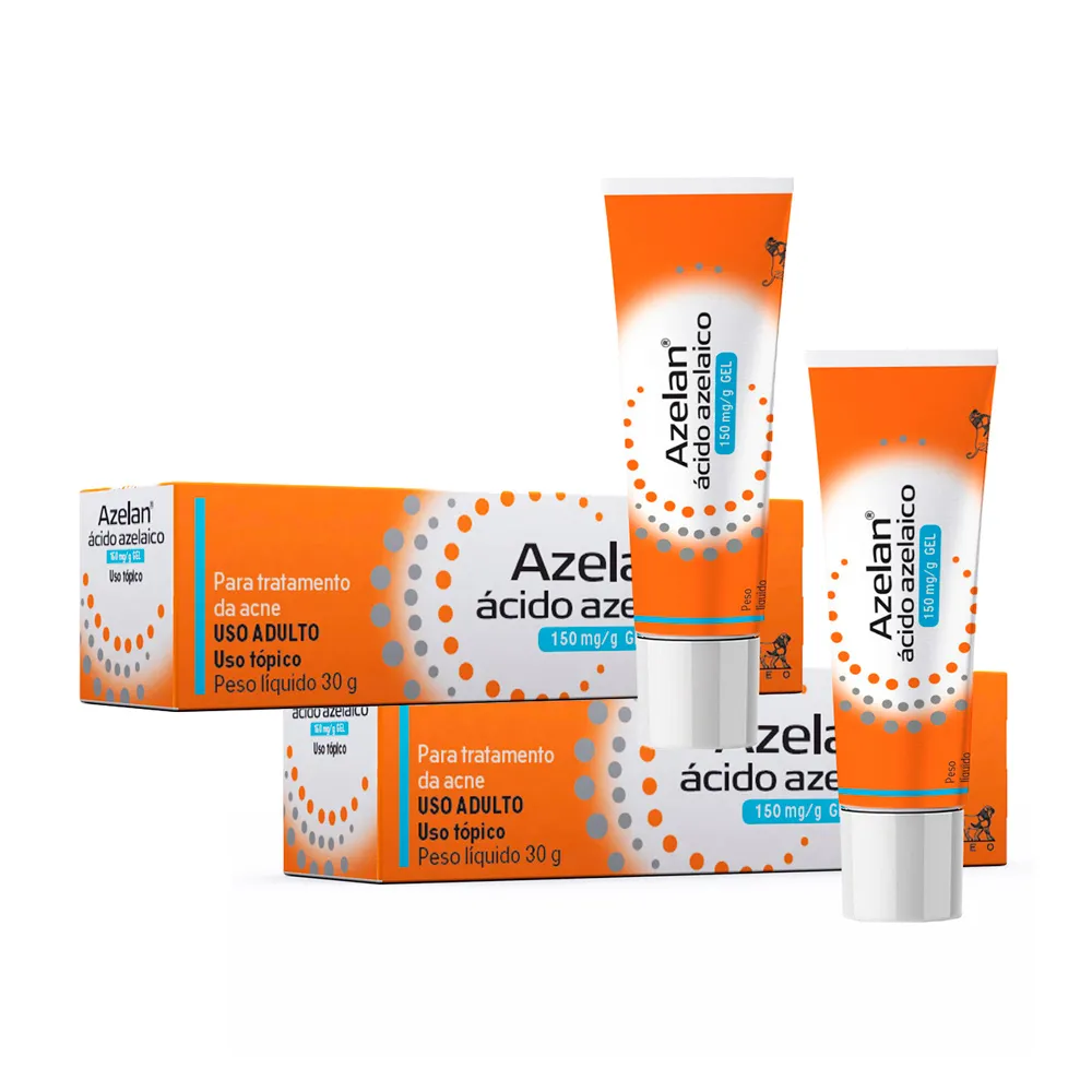 Kit 2 Azelan Gel com 30g - Drogaria Araujo