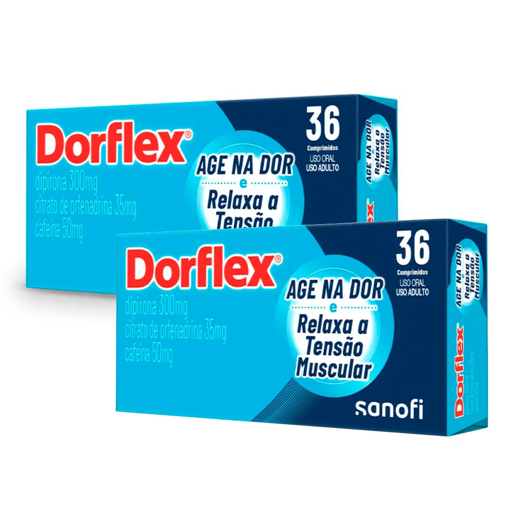 Kit 2 Analgésico Dorflex 36 com Comprimidos - Drogaria Araujo